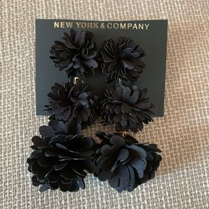 New York & Company Black Earrings